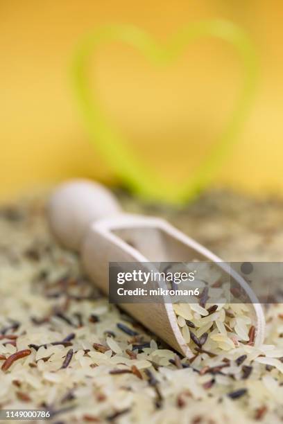 black, white and red rice. traditional food. - national diet of japan stock pictures, royalty-free photos & images