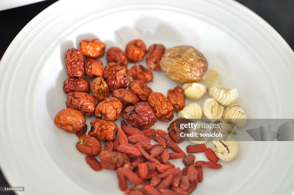 Dry ingredients