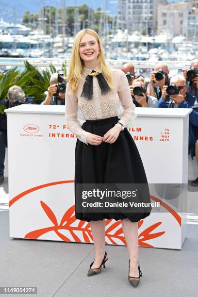 Jury Member Elle Fanning attends the Jury photocall during the 72nd annual Cannes Film Festival on May 14, 2019 in Cannes, France.