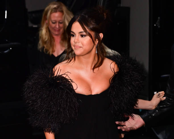 Selena Gomez arrives to "The Dead Don't Die" New York Premiere at Museum of Modern Art on June 10, 2019 in New York City.