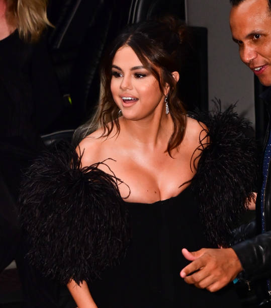 Selena Gomez arrives to "The Dead Don't Die" New York Premiere at Museum of Modern Art on June 10, 2019 in New York City.