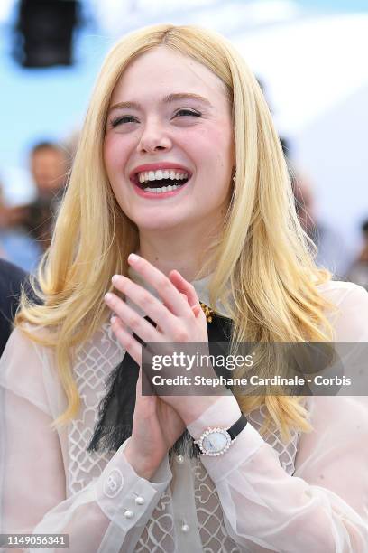 Jury Member Elle Fanning attends the Master of Ceremonies photocall during the 72nd annual Cannes Film Festival on May 14, 2019 in Cannes, France.