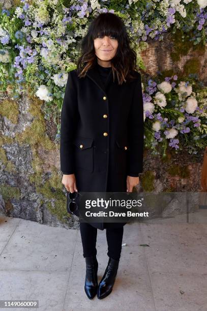 Claudia Winkleman attends the launch luncheon of Amanda Harrington London’s sunless tanning brand with Perrier - Jouet Blason Rose, on May 14, 2019...