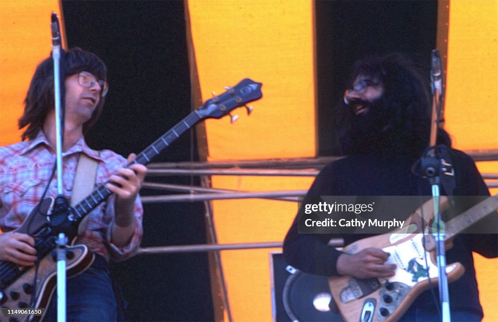 Grateful Dead Perform Onstage