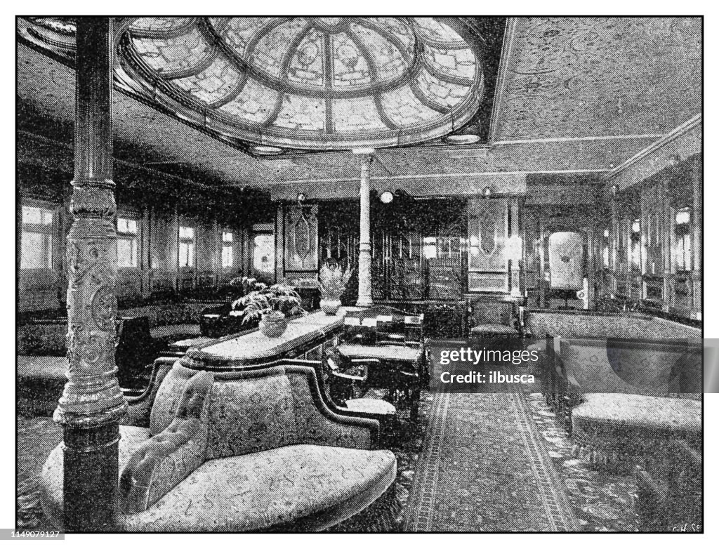 Antique photo: Steamship Norman