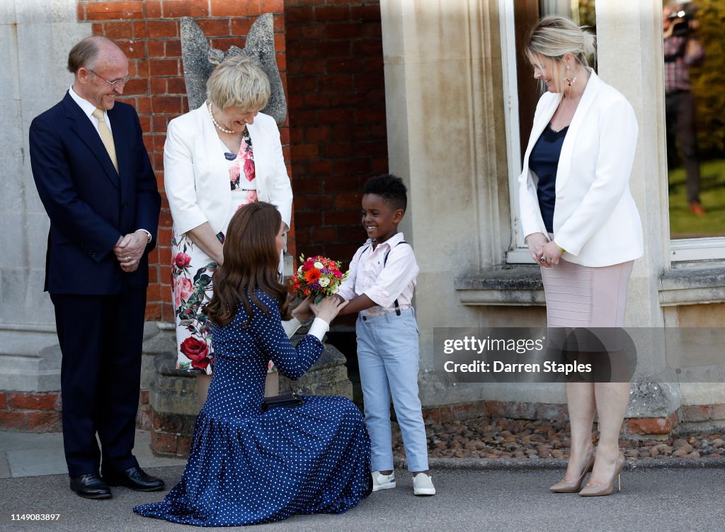 The Duchess Of Cambridge Visits Bletchley Park D-Day Exhibition