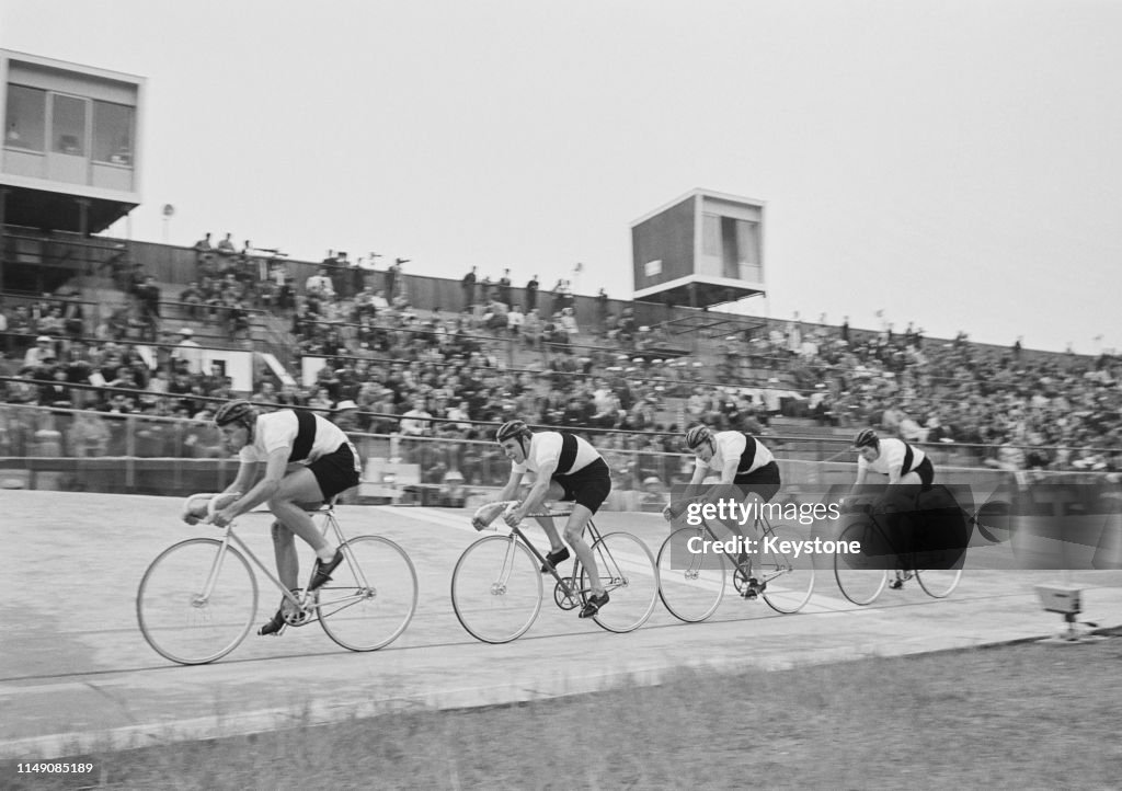 Lothar Claesges, Karl Link, KarlHeinz Henrichs and Ernst Streng of