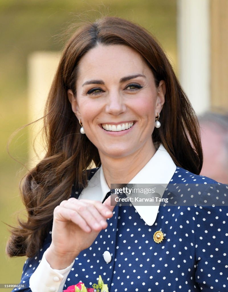 The Duchess Of Cambridge Visits Bletchley Park D-Day Exhibition