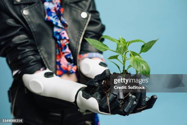 a sustainable lifestyle - robotics alive stock pictures, royalty-free photos & images