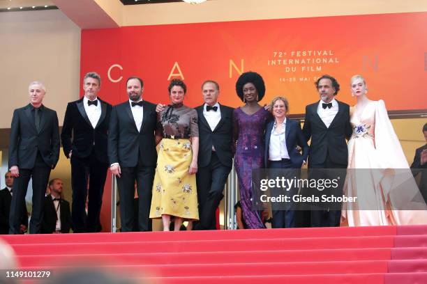 Jury Members Robin Campillo, Pawel Pawlikowski, Yorgos Lanthimos, Alice Rohrwacher, Enki Bilal, Maimouna N'Diaye, Kelly Reichardt, President of the...