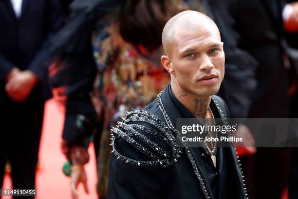 Jeremy Meeks attends the opening ceremony and screening of "The Dead Don't Die" during the 72nd annual Cannes Film Festival on May 14, 2019 in...