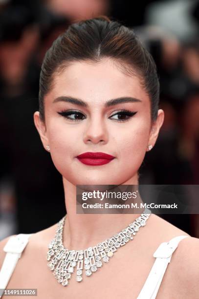 Selena Gomez attends the opening ceremony and screening of "The Dead Don't Die" during the 72nd annual Cannes Film Festival on May 14, 2019 in...