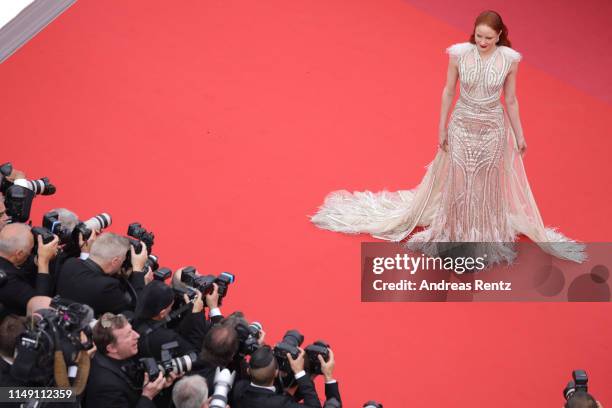 Barbara Meier attends the opening ceremony and screening of "The Dead Don't Die" during the 72nd annual Cannes Film Festival on May 14, 2019 in...