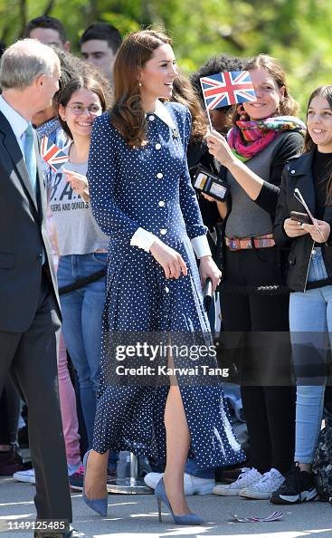 The Duchess Of Cambridge Visits Bletchley Park D-Day Exhibition The Duchess Of Cambridge Visits Bletchley Park D-Day Exhibition