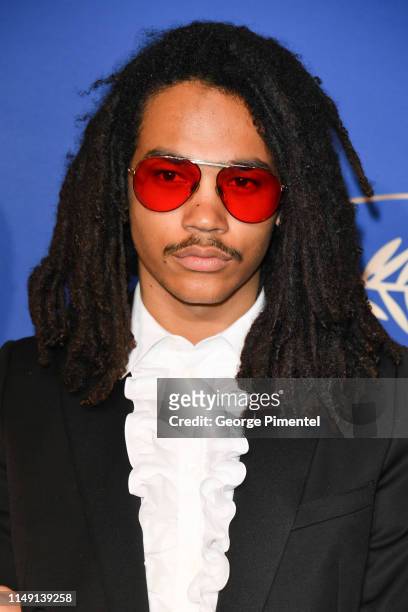 Luka Sabbat arriving at the Gala Dinner during the 72nd annual Cannes Film Festival on May 14, 2019 in Cannes, France.