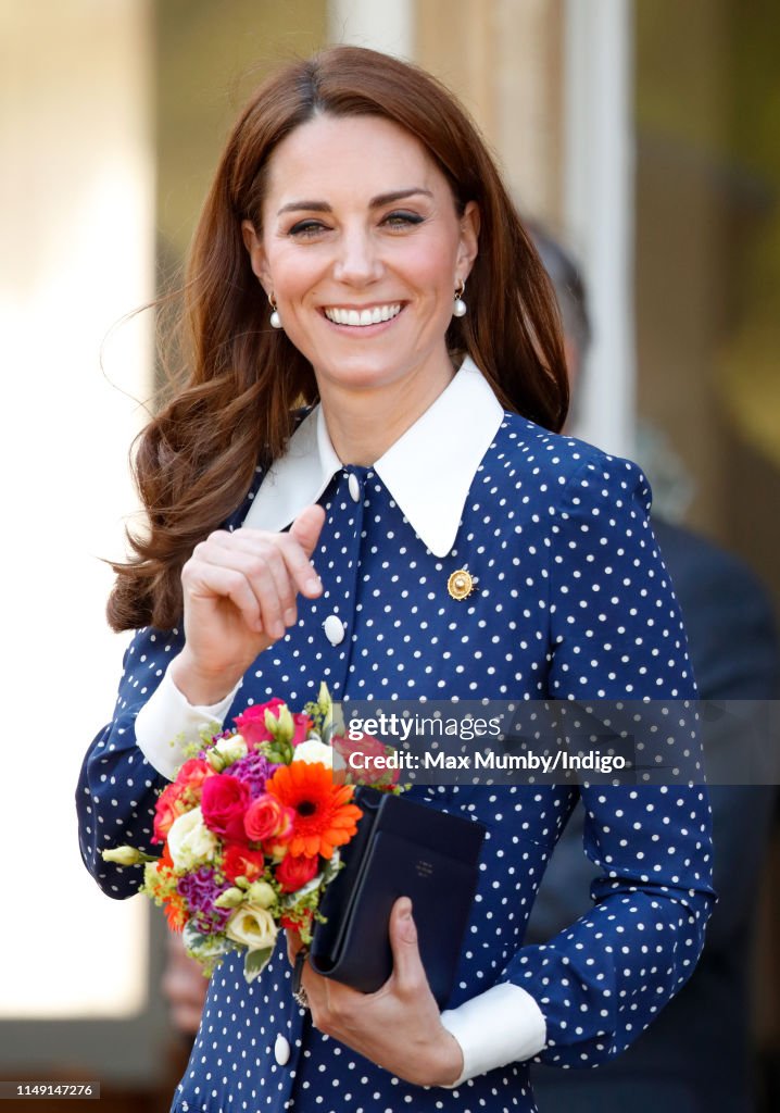 The Duchess Of Cambridge Visits Bletchley Park D-Day Exhibition