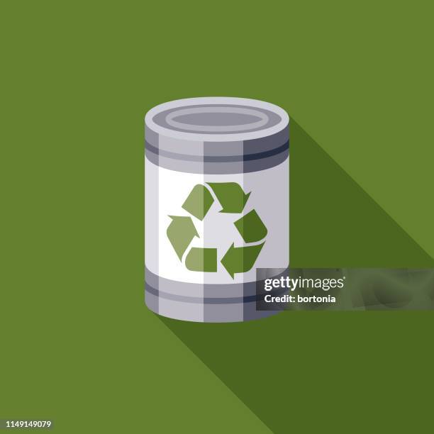zinn can recyclables icon - aluminium schrott stock-grafiken, -clipart, -cartoons und -symbole