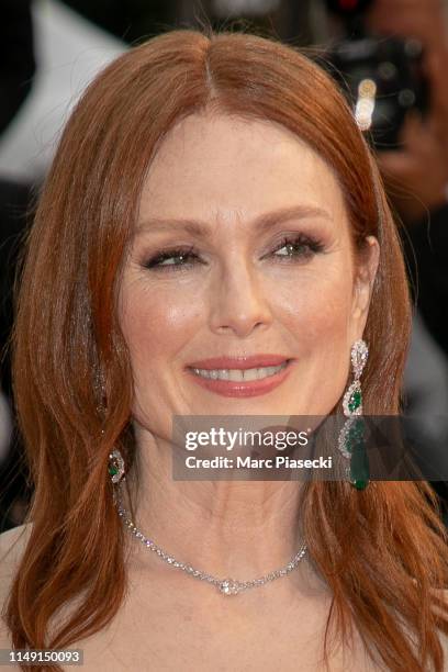 Actress Julianne Moore attends the opening ceremony and screening of "The Dead Don't Die" during the 72nd annual Cannes Film Festival on May 14, 2019...