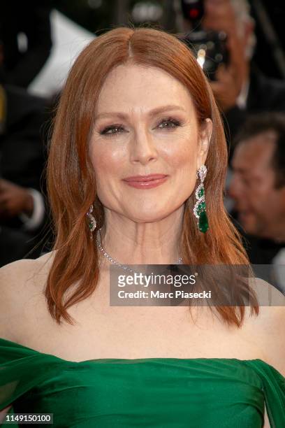 Actress Julianne Moore attends the opening ceremony and screening of "The Dead Don't Die" during the 72nd annual Cannes Film Festival on May 14, 2019...