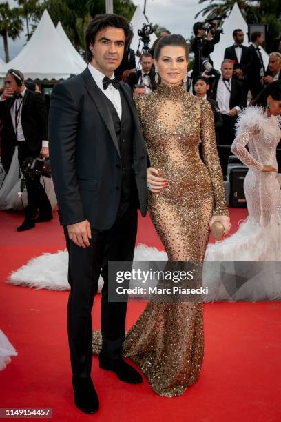 Federico Pastorello and Leona Koenig attend the opening ceremony and screening of "The Dead Don't Die" during the 72nd annual Cannes Film Festival on...