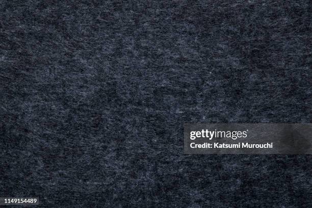 dark blue felt textile texture background - felt textile stock pictures, royalty-free photos & images