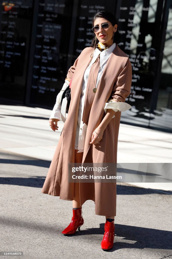 Street Style - Mercedes-Benz Fashion Week Australia 2019