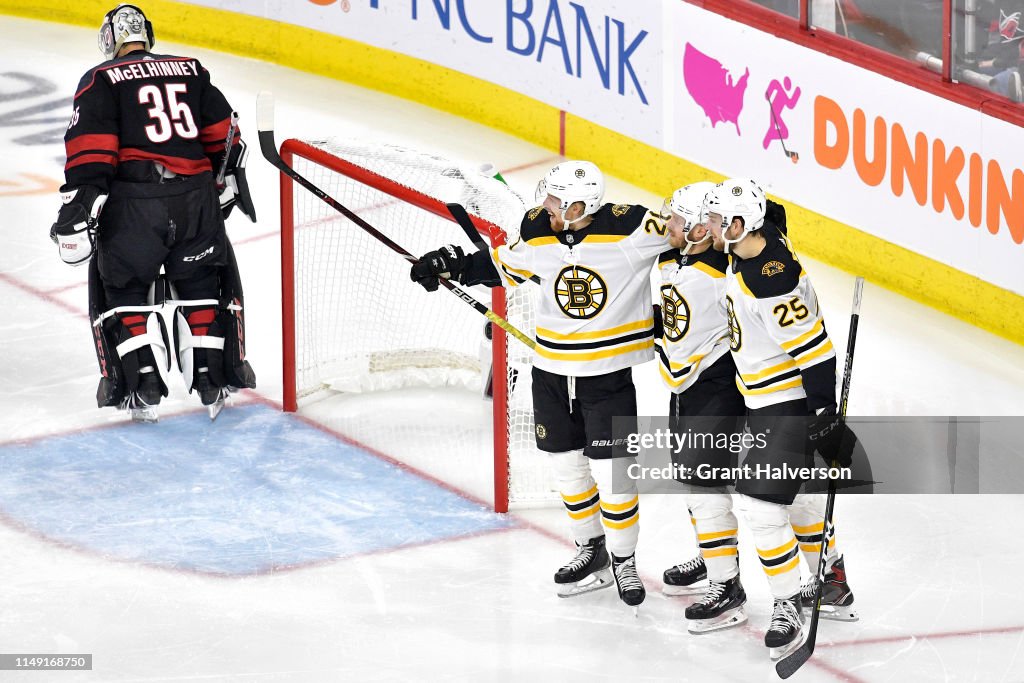 Boston Bruins v Carolina Hurricanes - Game Three