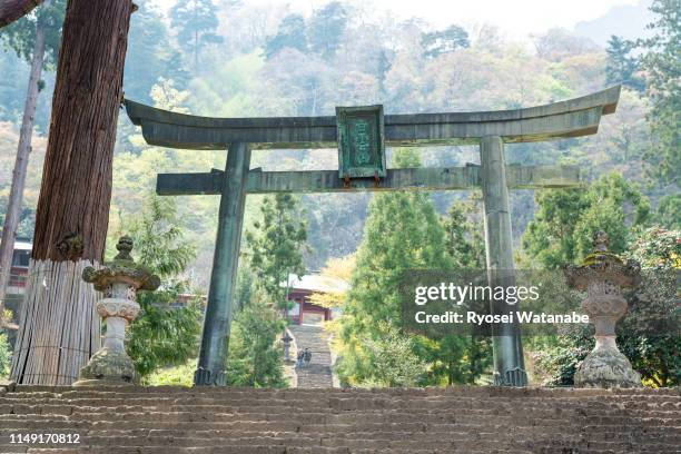 myogi shrine - gunma prefecture imagens e fotografias de stock