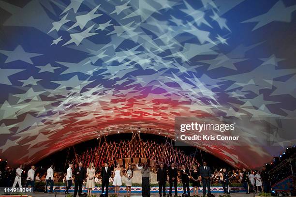 Daniel Rodriguez, Hayley Westernra, Jason Ritter, A.J. Cook, Pia Toscano, Yolando Adams, Gary Sinise, Joe Mantegna, Kris Allen, Dianne Wiest and...