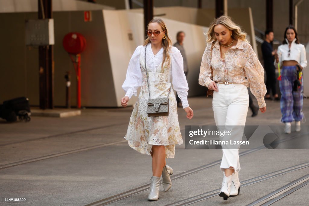 Street Style - Mercedes-Benz Fashion Week Australia 2019