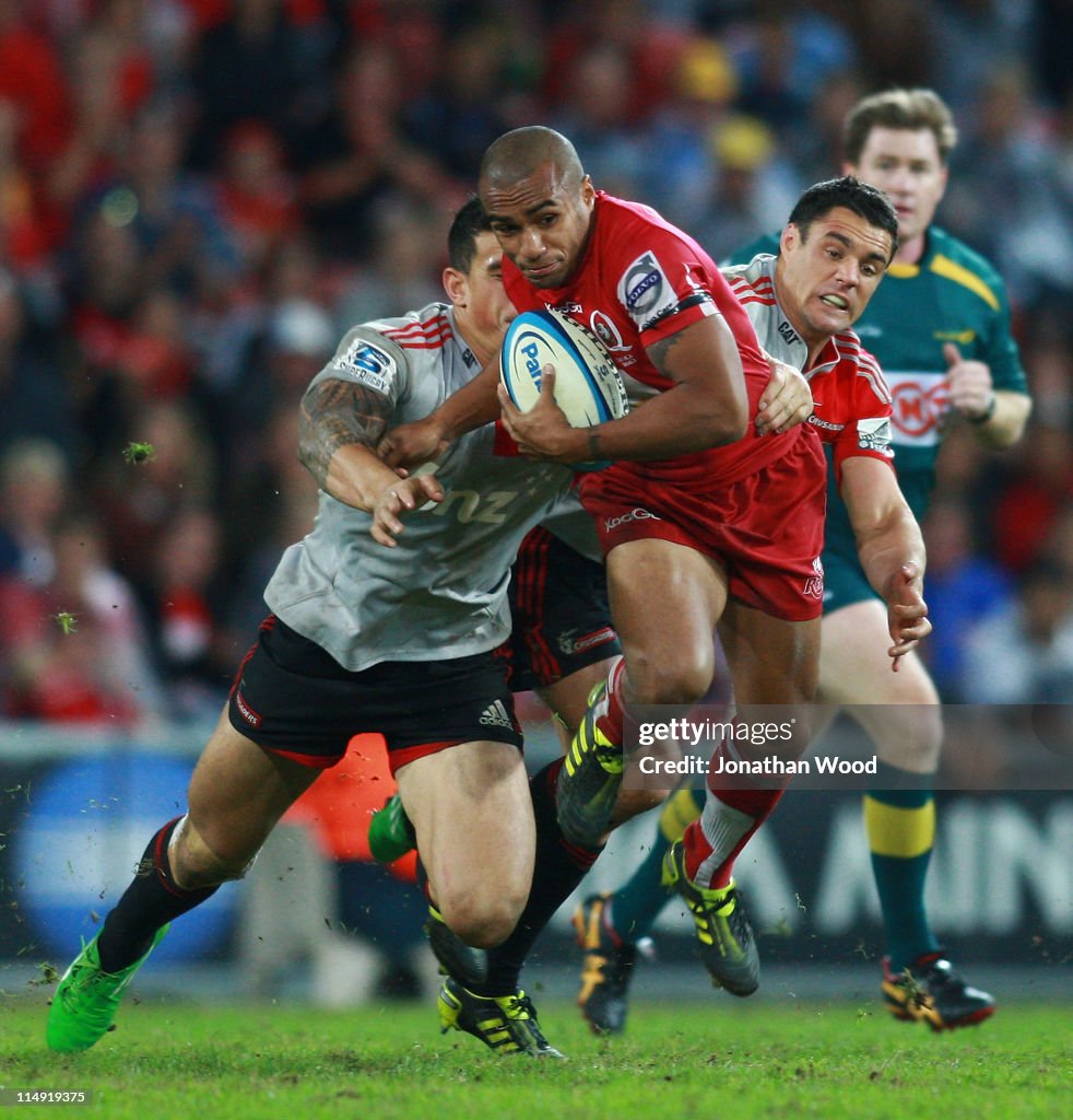 Super Rugby Rd 15 - Reds v Crusaders