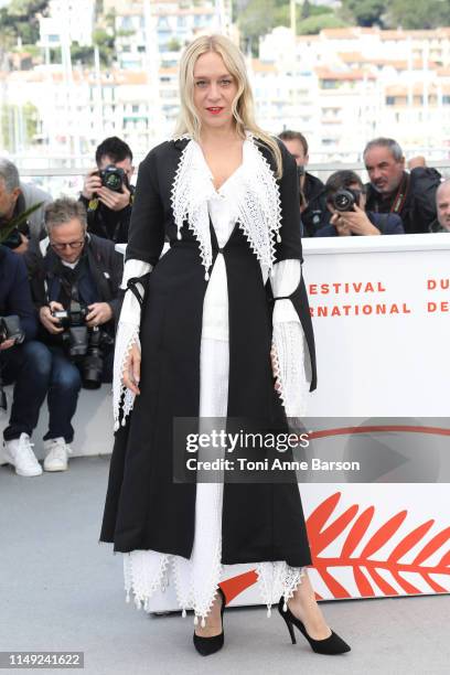 Chloe Sevigny attends the photocall for "The Dead Don't Die" during the 72nd annual Cannes Film Festival on May 15, 2019 in Cannes, France.