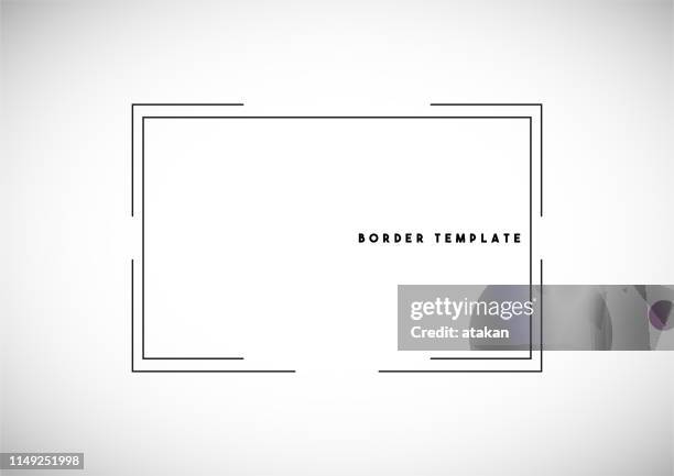 Modern Borderlayout 53,651 Modern Border Vector High Res Illustrations - Getty Images