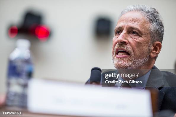Former Daily Show Host Jon Stewart testifies during a House Judiciary Former Daily Show Host Jon Stewart testifies during a House Judiciary