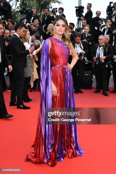 Thassia Naves attends the screening of "Les Miserables" during the 72nd annual Cannes Film Festival on May 15, 2019 in Cannes, France.