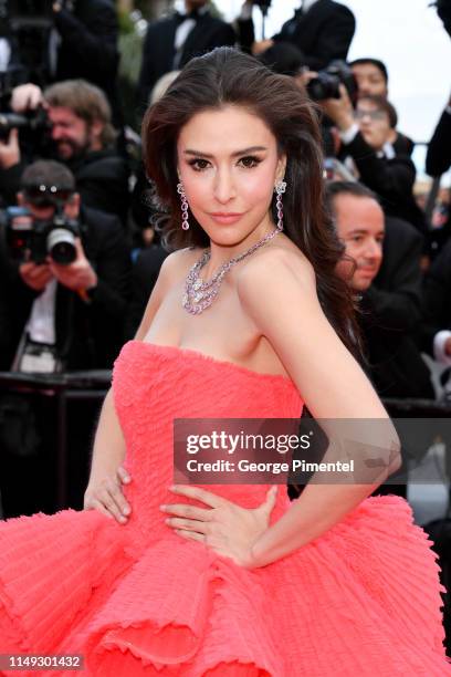 Sririta Jensen attends the screening of "Les Miserables" during the 72nd annual Cannes Film Festival on May 15, 2019 in Cannes, France.