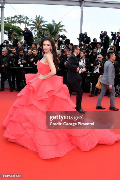 Sririta Jensen attends the screening of "Les Miserables" during the 72nd annual Cannes Film Festival on May 15, 2019 in Cannes, France.