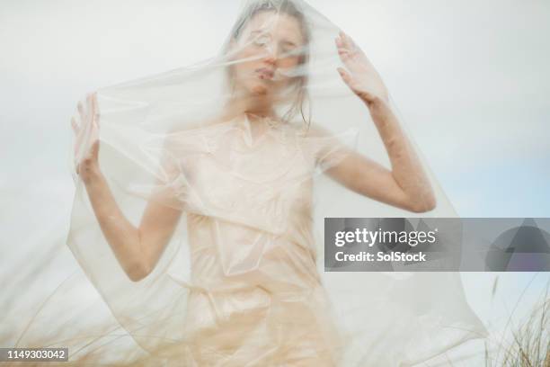 struggling inside a bag - suffocated stock pictures, royalty-free photos & images