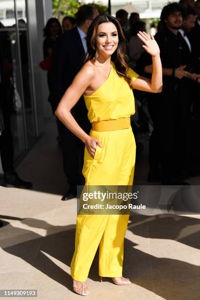 Eva Longoria is seen during the 72nd annual Cannes Film Festival at on May 15, 2019 in Cannes, France.