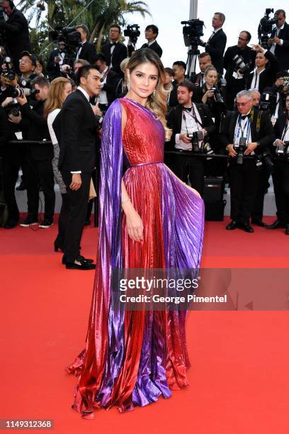 Thassia Naves attends the screening of "Les Miserables" during the 72nd annual Cannes Film Festival on May 15, 2019 in Cannes, France.