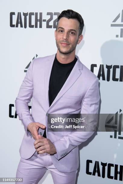 Shai Matheson attends the "Catch 22" UK premiere on May 15, 2019 in London, United Kingdom.