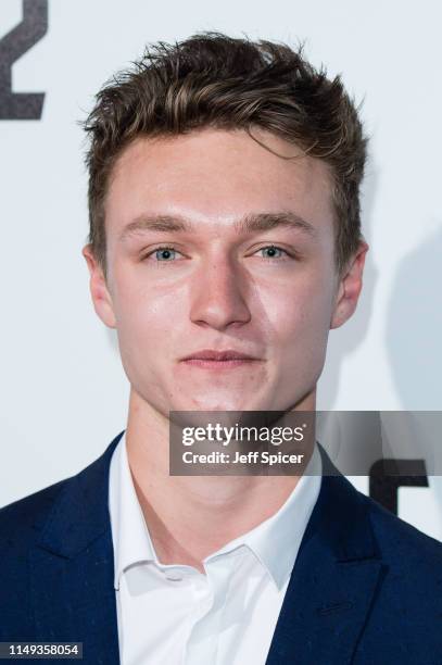 Harrison Osterfield attends the "Catch 22" UK premiere on May 15, 2019 in London, United Kingdom.