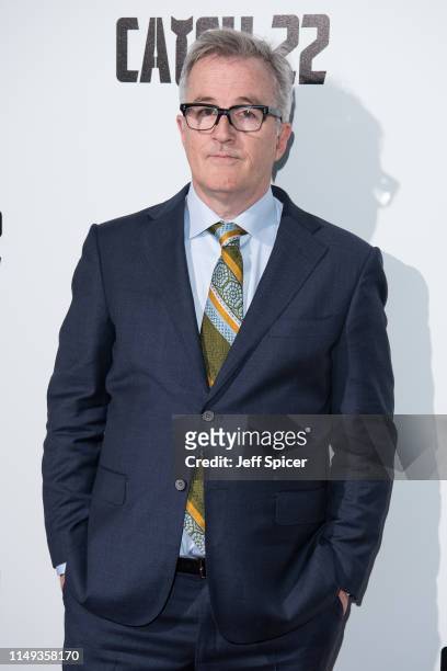 Writer Luke Davies attends the "Catch 22" UK premiere on May 15, 2019 in London, United Kingdom.
