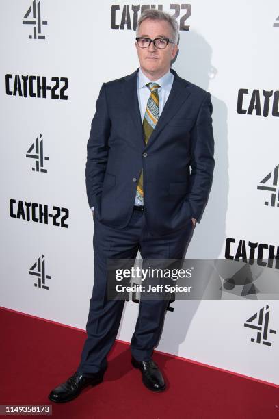 Writer Luke Davies attends the "Catch 22" UK premiere on May 15, 2019 in London, United Kingdom.