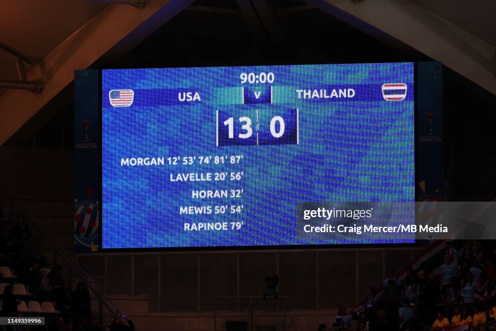 2019 Cwc Graphics Scrore Board The scoreboard shows the final 13-0 score but is unable to fit on all ...