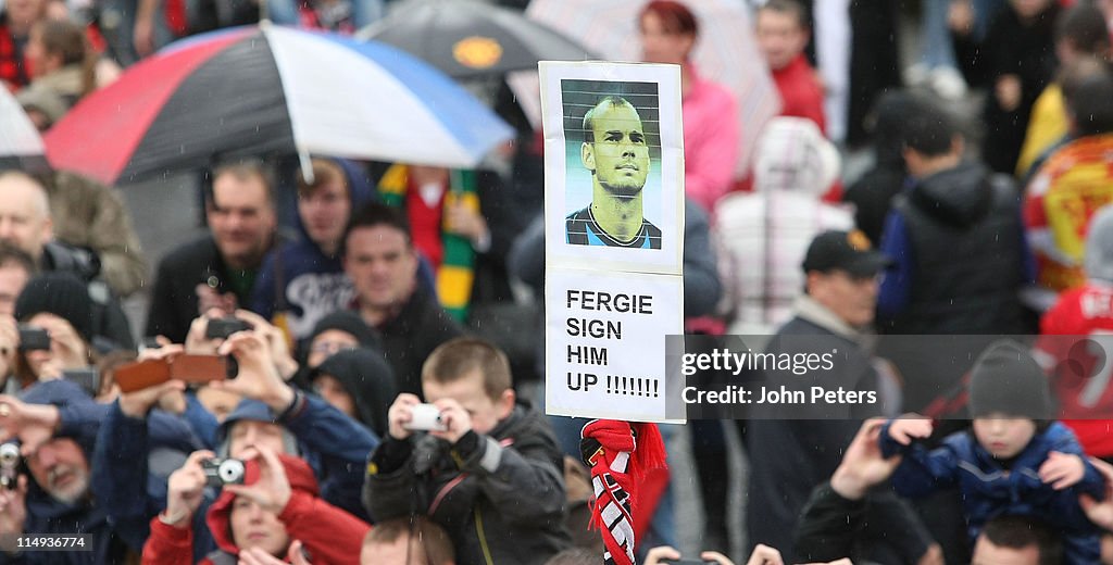Manchester United Premier League Winners Parade