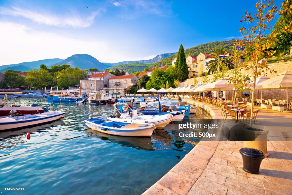 Town Of Bol On Brac Island Waterfront View