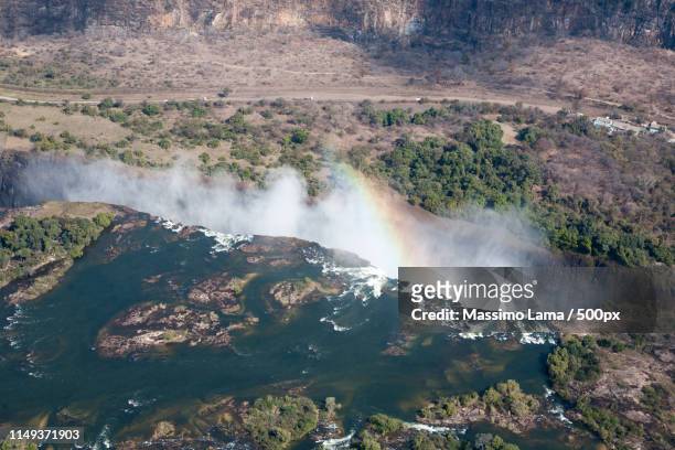 victoria falls - zambezi river stockfoto's en -beelden