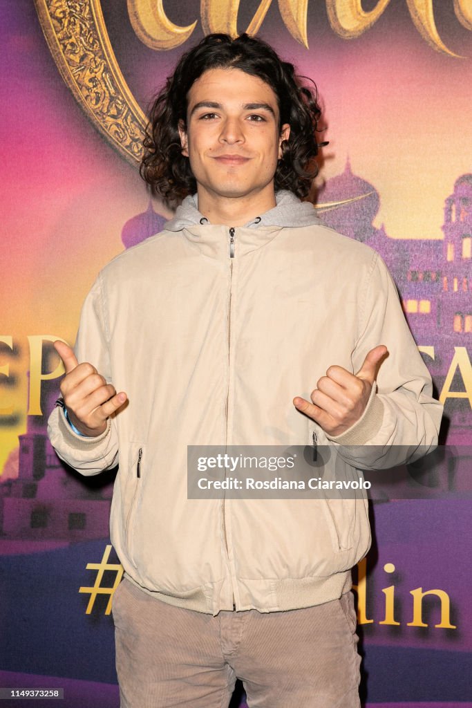 Aladdin Photocall at The Space Cinema Odeon in Milan