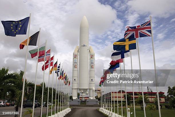 French Space Program French Guiana Kourou Space Center Photos and Premium High Res Pictures ...